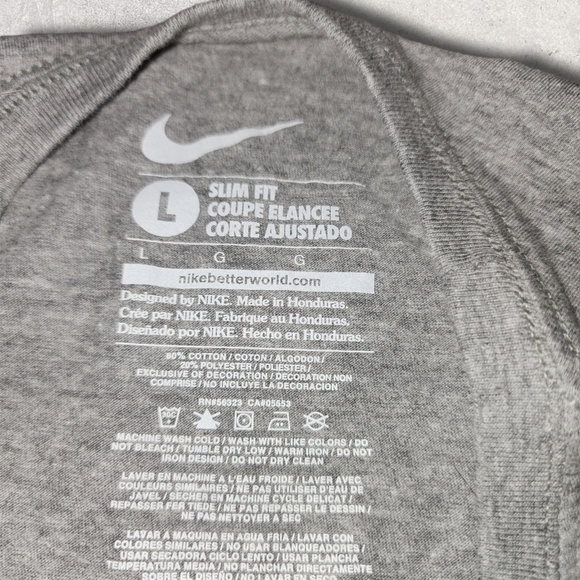 Gray Nike Sure Fit T Shirt - Picture 4 of 4